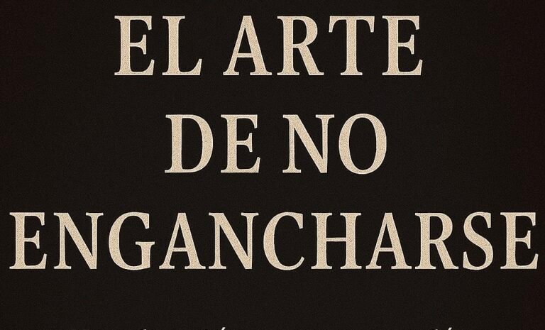 el Arte de no Engancharse