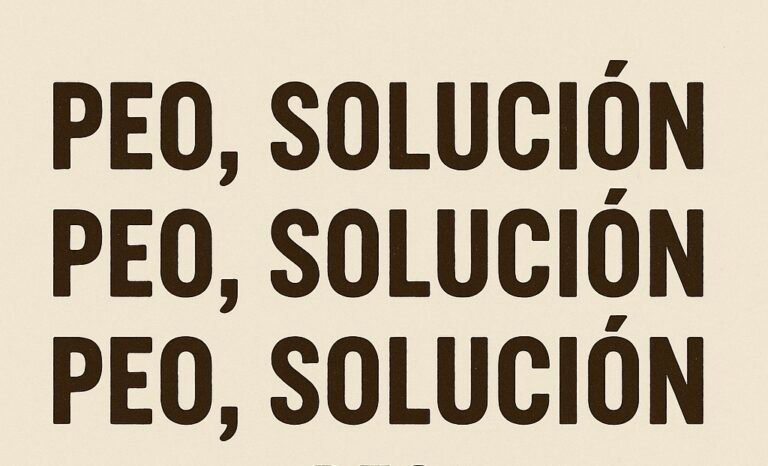 PEO=PROBLEMA